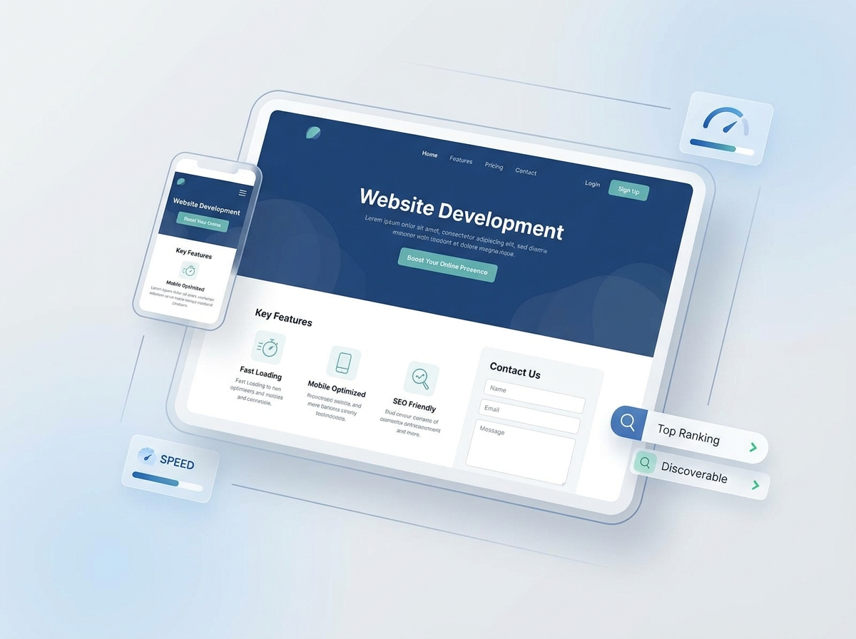Ilustrasi Website Development